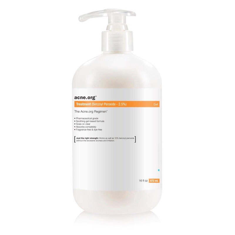Kem chấm mụn treatment acne.org benzoyl peroxide - Chính hãng