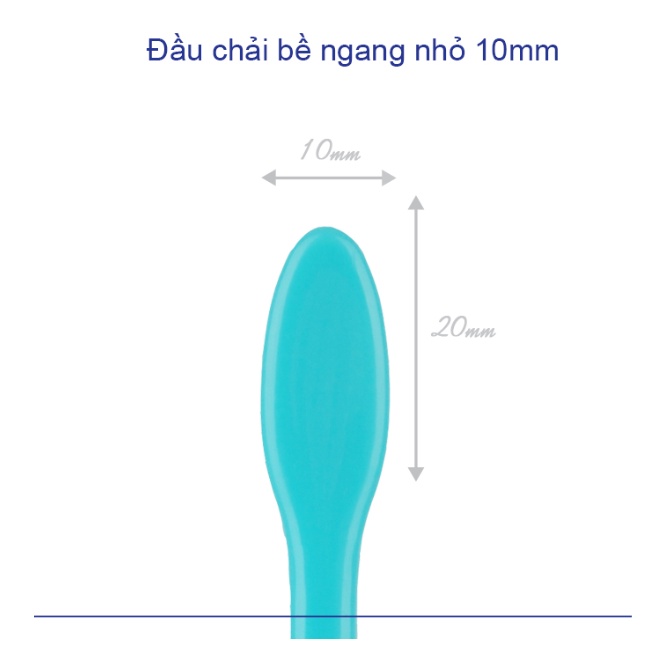 Bàn Chải Đánh Răng Trẻ Em (6-8 Tuổi) Lông Mảnh Vừa Wedent Kids ToothBrush Normal Bristle Gomimall (Màu Ngẫu Nhiên)
