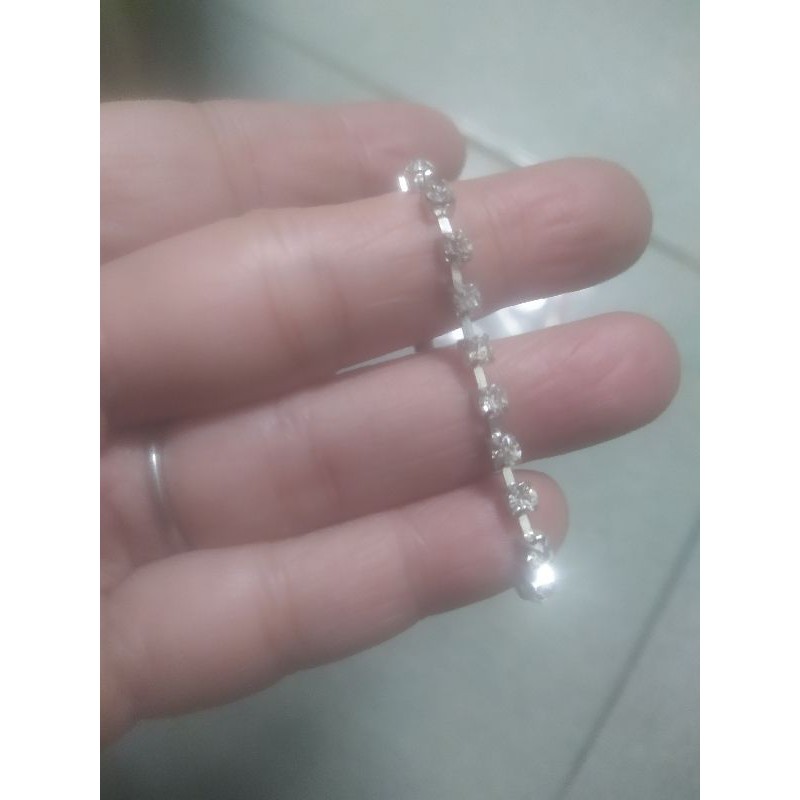 Lắc tay phối đá trắng si tuyển Nhật