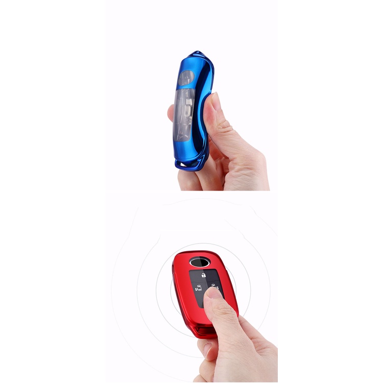 Vỏ Silicon TPU Bảo Vệ Chìa Khóa Xe Hơi Toyota Raize Avanza 2022 New Veloz 2021 Perodua ATIVA