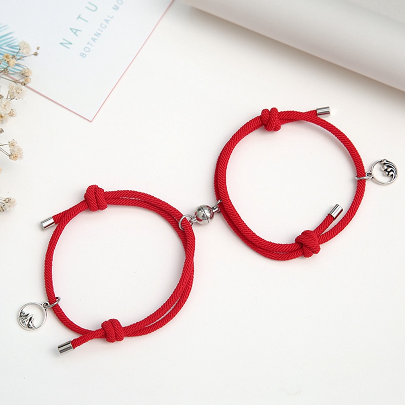 Tmdbyx 1 Cặp Vòng Đeo Tay Bằng Hợp Kim Thời Trang Dành Cho Cặp Đôi