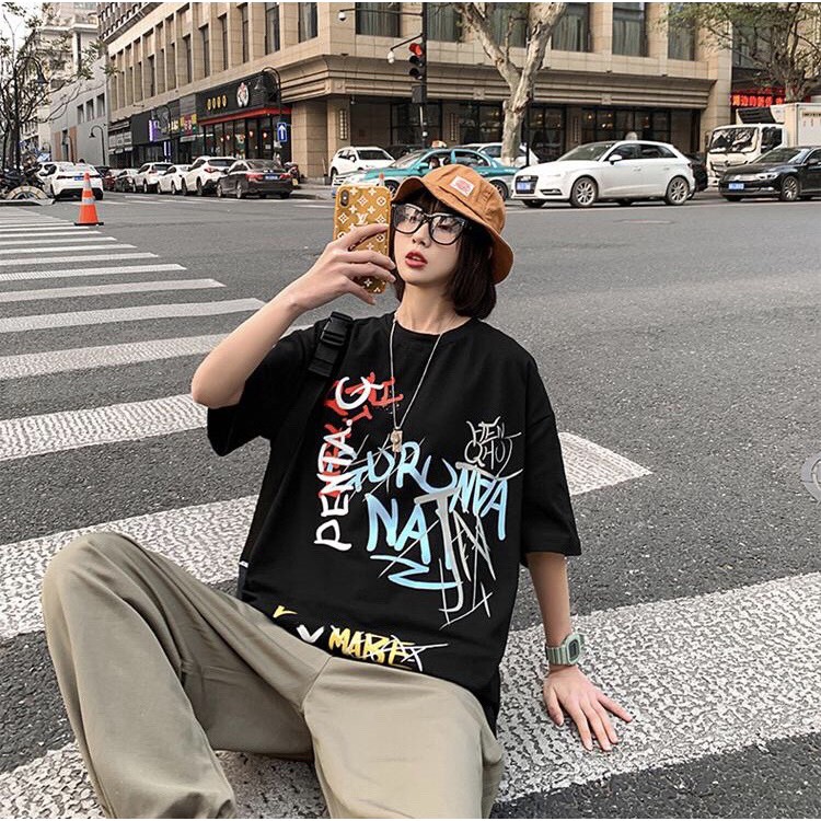 [Mã SKAMA06 giảm 8% tối đa 50K đơn 250K] Áo thun tay lỡ unisex form rộng MABE nam nữ phong cách ulzzang wind | BigBuy360 - bigbuy360.vn