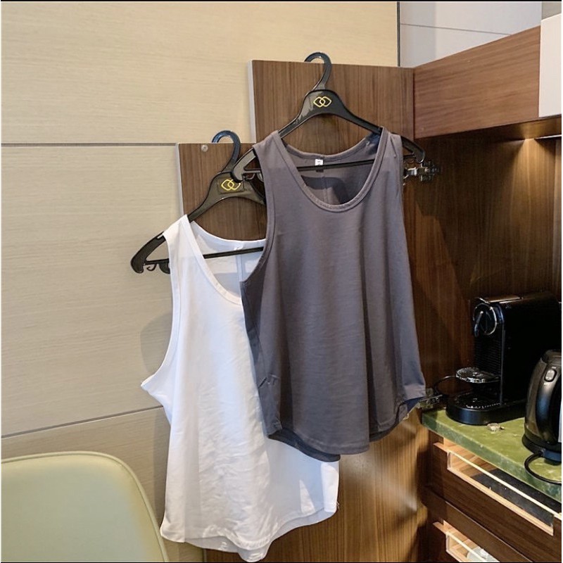 ADORABLE ÁO TANK TOP THUN XÁM TRẮNG 🥰🥰🥰🥰
