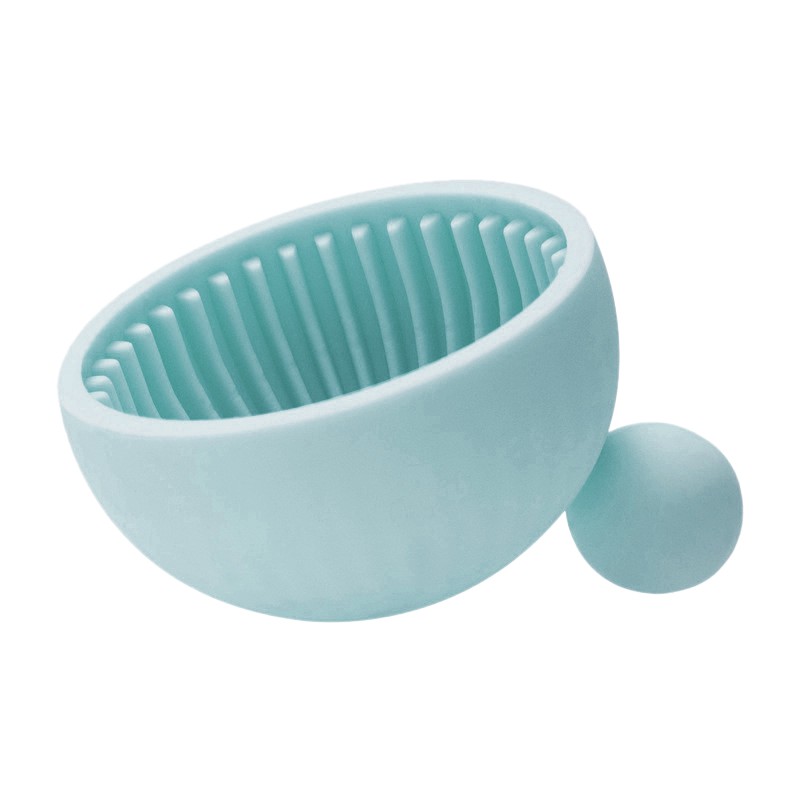[Hàng mới về] Dụng cụ silicon vệ sinh cọ trang điểm không làm tổn thương da