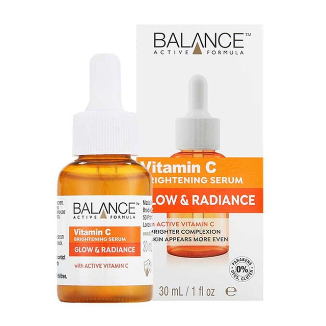 Serum Balance Active Formula vitamin C tinh chất dưỡng trắng da mờ thâm 30ml - ZAVENCI Official