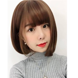 Tóc giả Nguyên đầu ngắn vic tặng lược chuyên dụng + lưới chùm