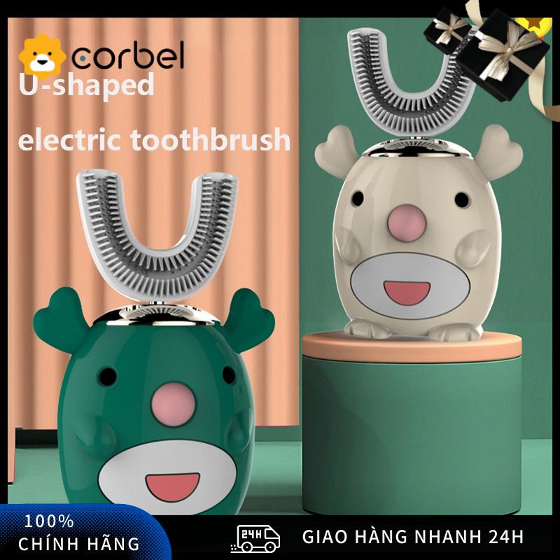 Corbel | Bàn Chải Đánh Răng Điện Cho Trẻ Em, An Toàn, Bằng Silicon