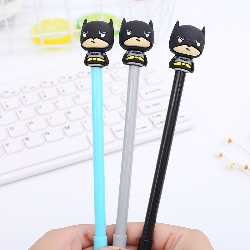 1 bút Gel mực đen hình Batman thiết kế sáng tạo