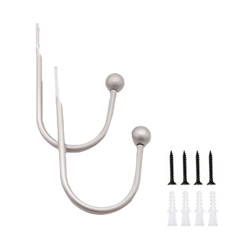 Móc Treo Rèm Cửa Hình Chữ U Bằng Hợp Kim Nhôm Cao Cấp