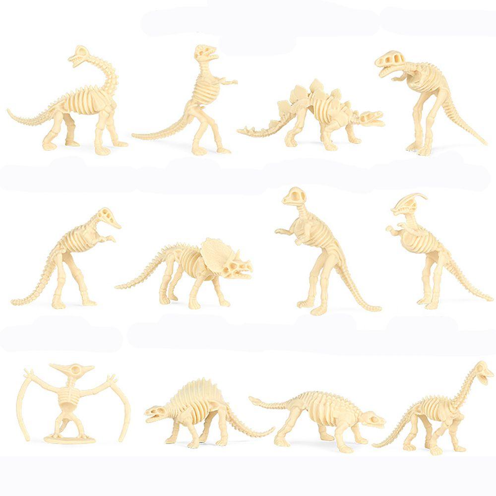 Set 12 Mô Hình Hóa Thạch Khủng Long Cho Bé