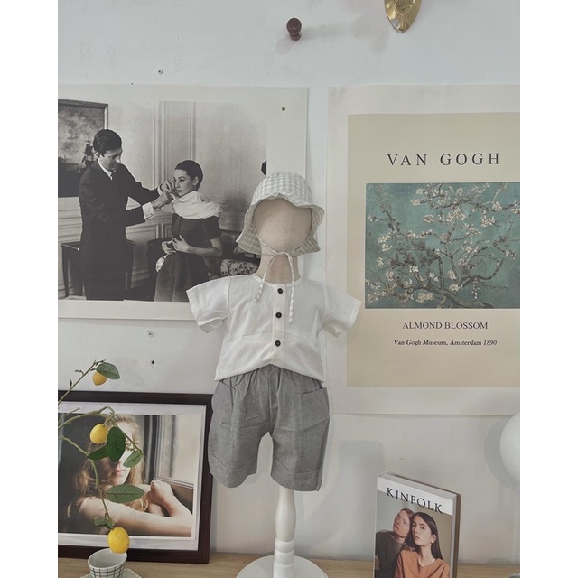 Mộc hạ - áo quần nón bé trai Nanci