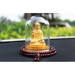 Tượng Để Xe Hình Phật A Di Đà
