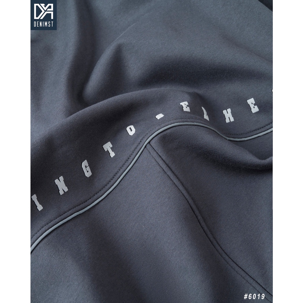 Áo Hoodie Nam WTHING DENIMST 6019 Chất Liệu Nỉ Nhung, Dáng Suông