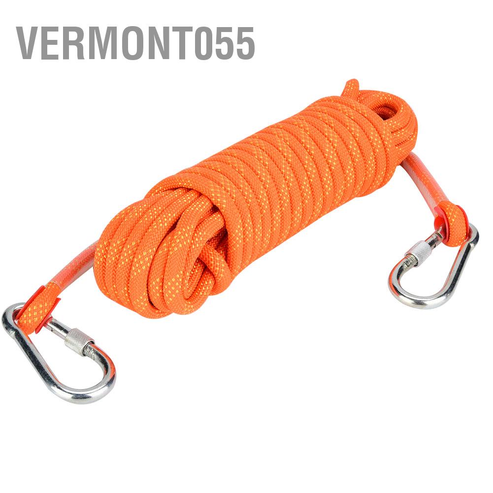 Vermont055 Outdoor Rock Climbing Escape Rope 10mm Diameter Safety Survival Cord