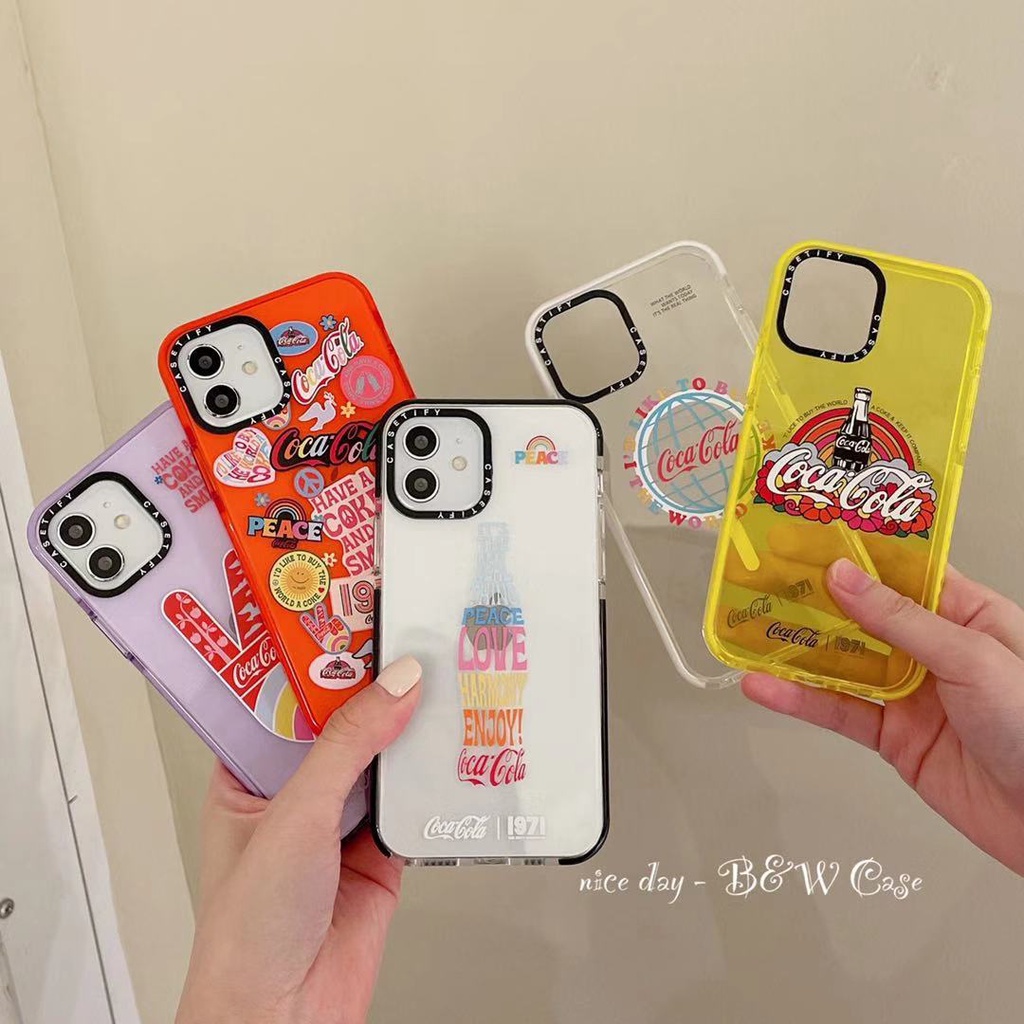 Ốp điện thoại mềm trong suốt chống sốc họa tiết cho Iphone 13 12 11 Pro Max X Xs Max Xr 6 6s 7 8 Plus