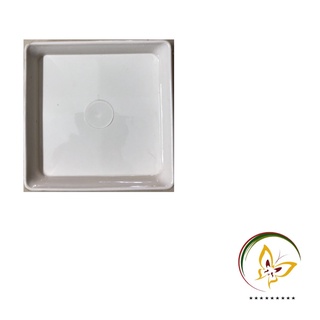 Đĩa lót chậu vuông 15cm - #068c#