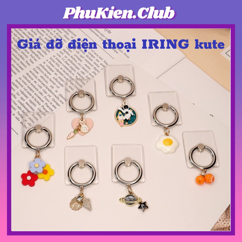 Giá đỡ điện thoại IRING  kute ( được chọn hình )