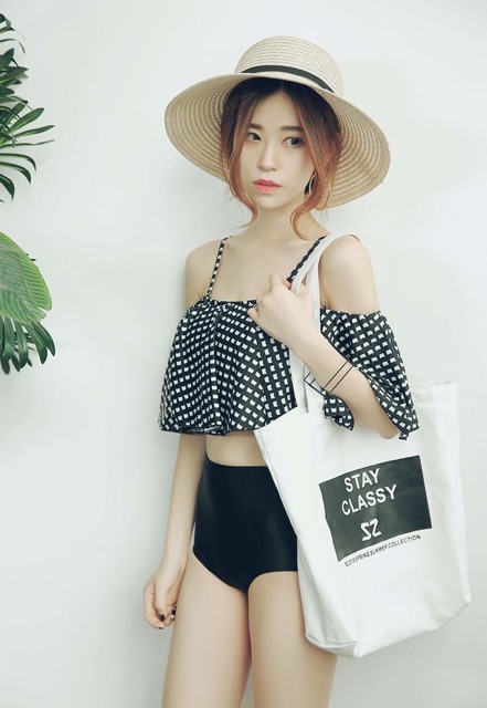 (Có sẵn) Bikini 2 mảnh họa tiết retro, bikini vintage có ảnh thật | WebRaoVat - webraovat.net.vn