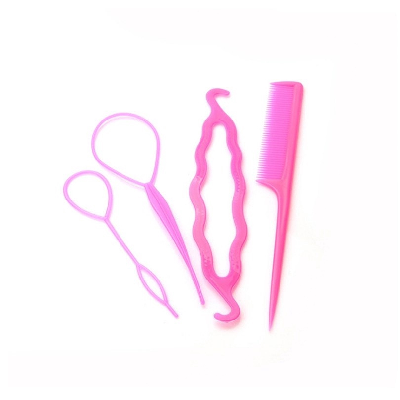 Set 4 dụng cụ hỗ trợ tạo kiểu tóc thời trang dành cho nữ