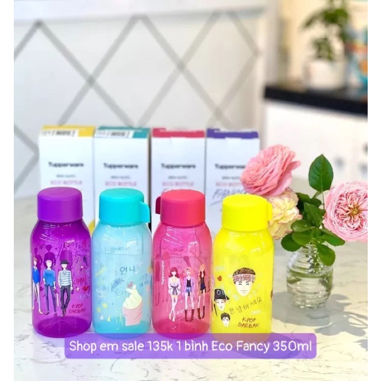 Bình nước Tupperware Eco Fancy 350ml