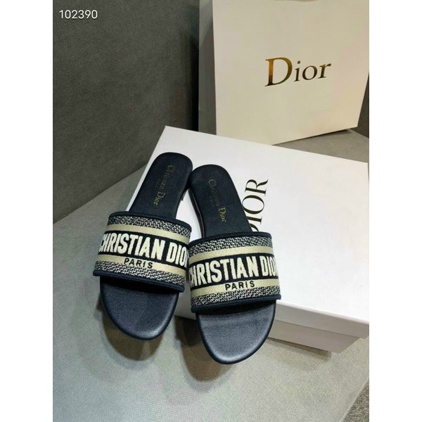 Dép lê nữ DIOR hàng hộp cao cấp mới về