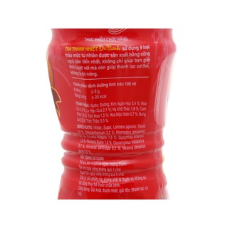Trà thảo mộc Dr. Thanh có đường 500ml 6 chai