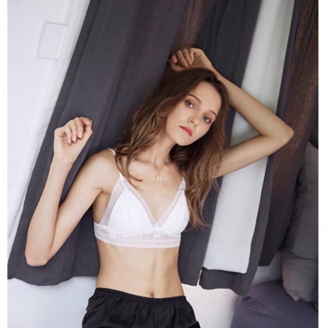 Áo lót Bralette Ren Mềm Mút Mỏng Nhẹ Liền Phong cách Châu Âu B059 | BigBuy360 - bigbuy360.vn