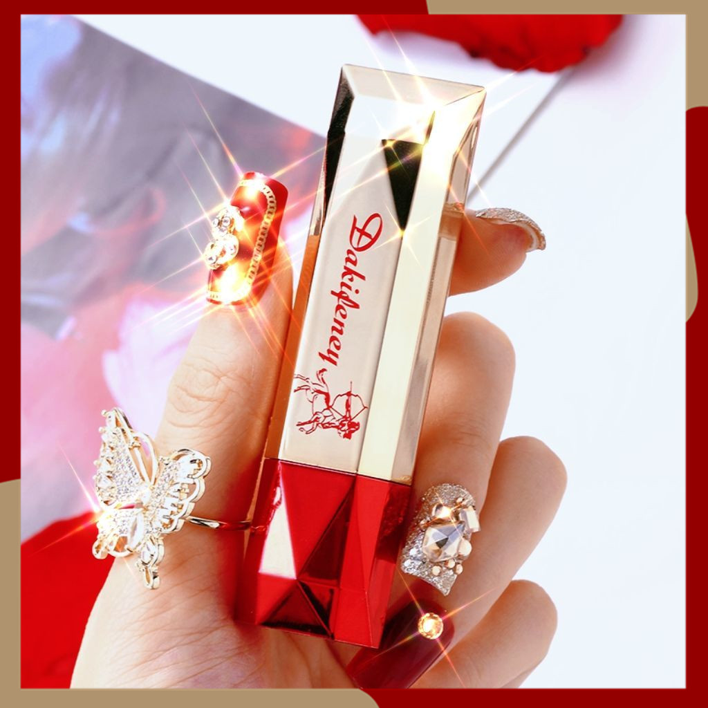 【Dakifeney】 Son môi 3 màu ẩm ướt lâu trôi không thấm nước