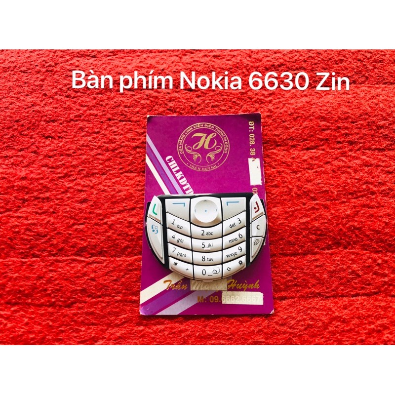 Bàn phím Nokia 6630 Zin