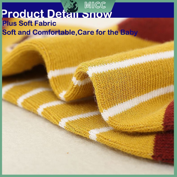 Set 5 đôi vớ cotton thấm hút mồ hôi trang trí họa tiết hoạt hình dễ thương cho trẻ em từ 1-12 tuổi