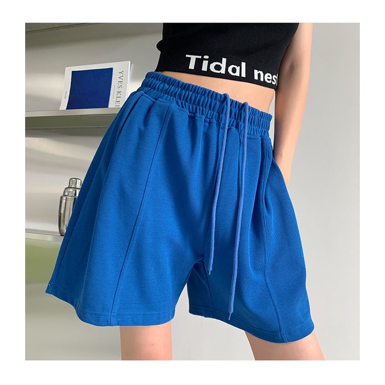 COZOKC COZOK Quần đùi thể thao COZOK lưng thun cao dây rút trẻ trung thời trang cá tính