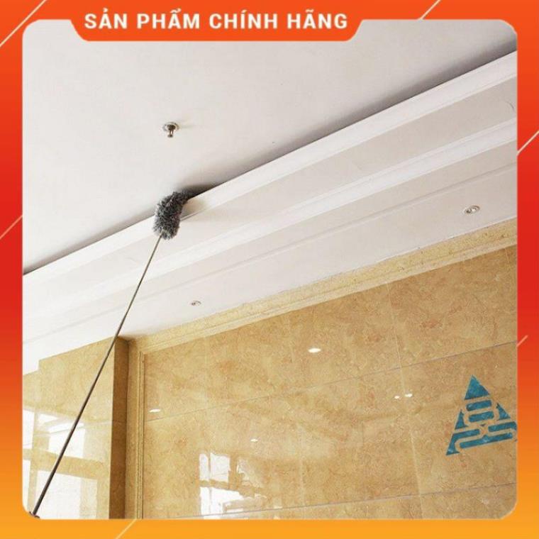 Chổi quét bụi, máng nhện trần nhà gấp gọn thông minh