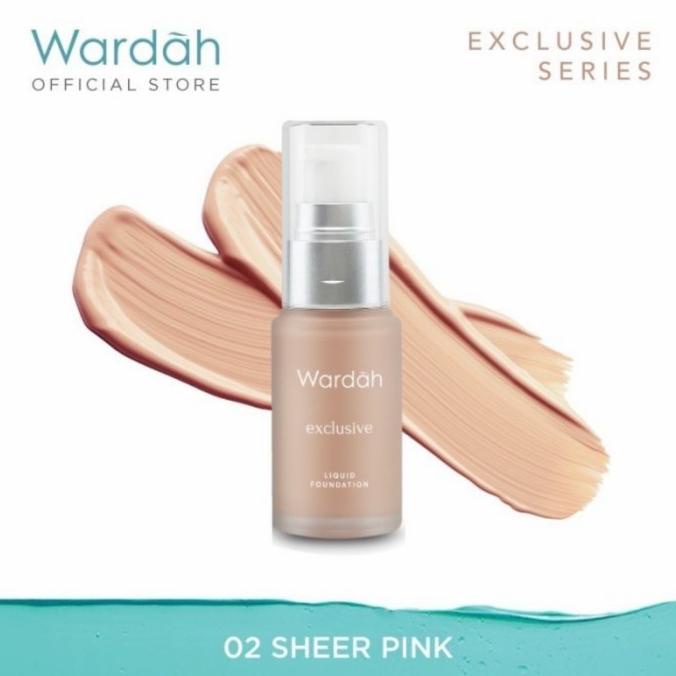 Kem chống nắng Wardah EXCLUSIVE LIQUID SPF 30 20ml - 02 SHEER PINK