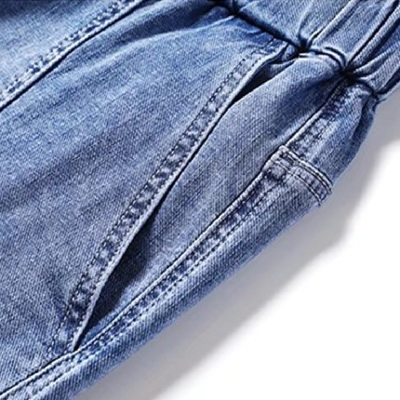 Quần Short jeans Nam Có Túi Lớn size M-3XL Phong Cách Hong Kong Trẻ Trung