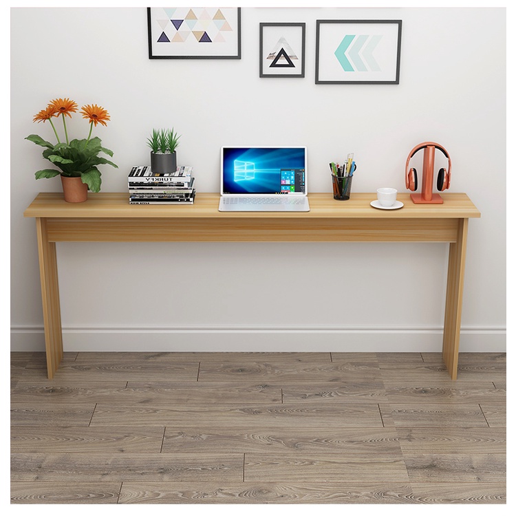 Bàn làm việc thông minh tiết kiệm không gian  , bàn gỗ nhỏ decor cho phòng nhỏ hẹp 100x30x72cm BH3 năm TB006