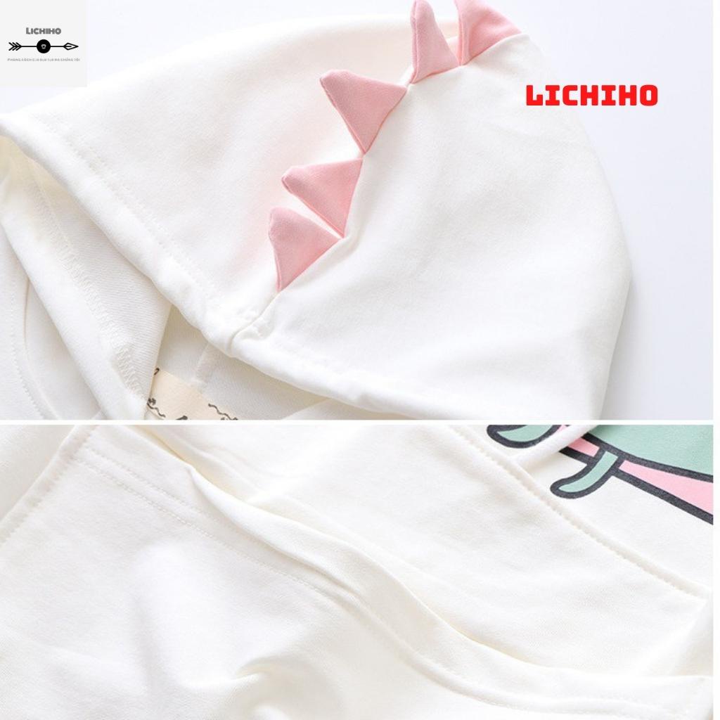 Áo hoodies unisex form rộng KHỦNG LONG AKNM15 LICHIHO jacket nỉ hottrend nam nữ rẻ đẹp dành cho học sinh sinh viên | BigBuy360 - bigbuy360.vn