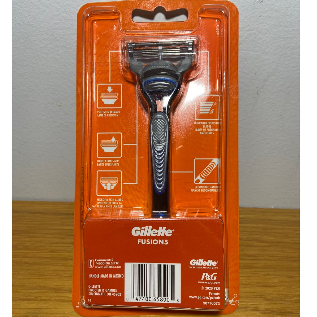 Dao cạo râu 5 lưỡi Gillette Fusion5 hàng xách tay Mỹ