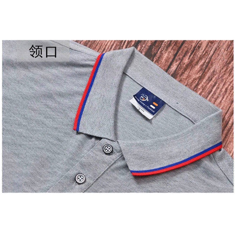 Áo Thun Polo Nam Tay Ngắn Màu Trơn Thời Trang Size S-4XL