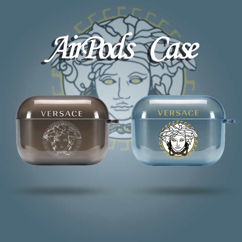 Vỏ Bảo Vệ Hộp Sạc Tai Nghe AirPods3 / 3 / 2Gen Màu Trong Suốt Thời Trang Ốp