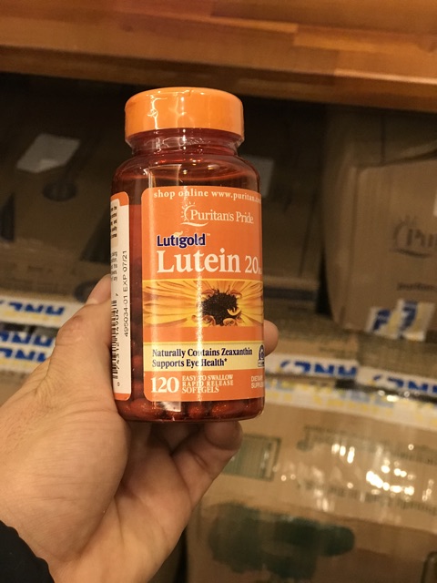 Viên uống bổ mắt lutein 20mg 120vien puritan pride