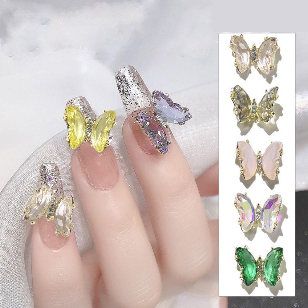 Set 5 Phụ Kiện Trang Trí Móng Tay 3D Nghệ Thuật|Phụ Kiện Làm Móng