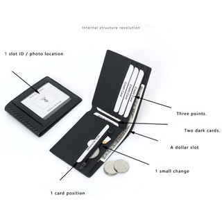 Ví DECK (sợi Carbon có chống RFID)