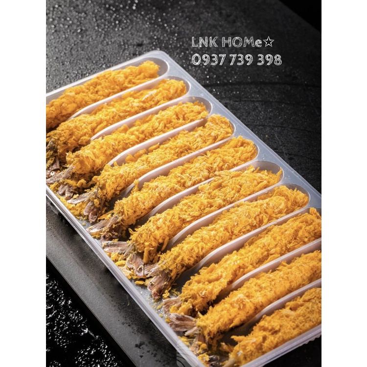 Tôm phủ bột panko (tempura tôm) khay 250gr: 10 PCS