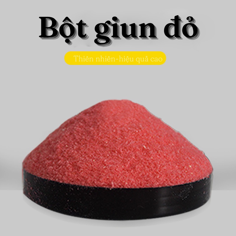 Mồi câu cá Bột Trùn Chỉ đỏ , chuyên dụng trong câu đài , câu đơn khối lượng 50gram 1 gói