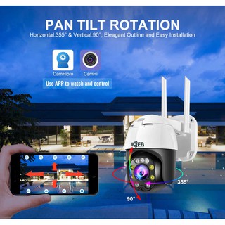 CAMERA IP WIFI NGOÀI TRỜI FB-LINK FULL HD