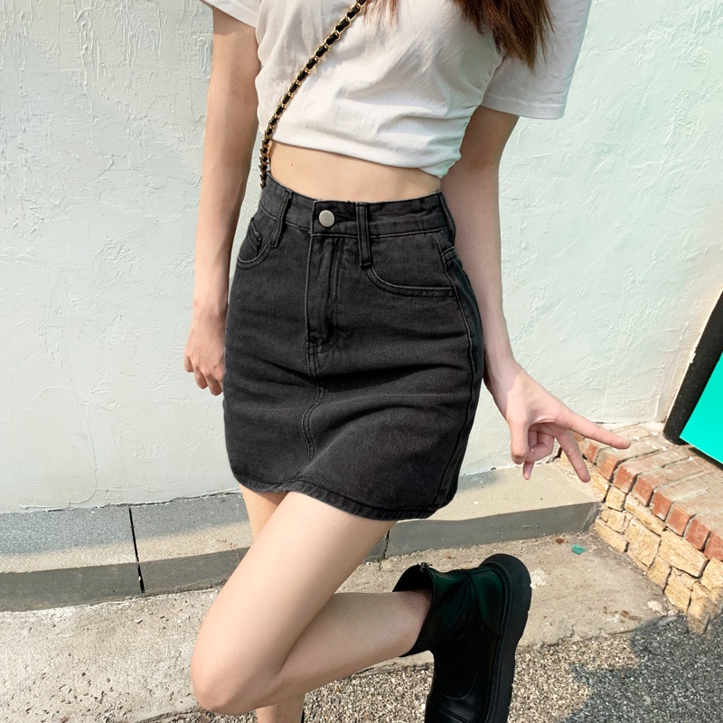 Chân Váy Jeans Plus Size Cho Nữ