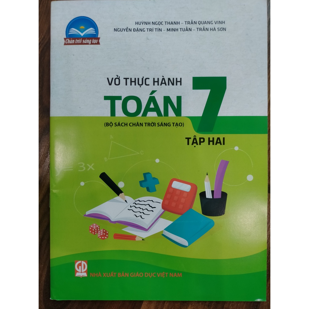 Sách - Vở thực hành Toán 7 -  tập 2 (Bộ sách Chân trời sáng tạo)