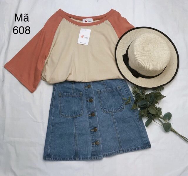 Xả chân váy bò chữ A hàng Quảng Châu | BigBuy360 - bigbuy360.vn