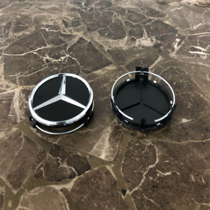 Logo-Chụp Mâm Xe-Chụp Vành Xe-Ô Tô-Cao Cấp-Mercedes