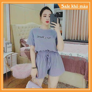 🔥 SUPER SALE 🔥 Đồ bộ nữ cộc tay bộ mặc nhà dễ thương thun sữa mềm mại